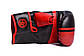 Снарядні рукавички PowerPlay 3025 Чорно-Червоні L, фото 3
