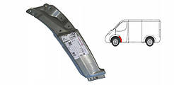 Ремкомплект крила переднього (арка) MB Sprinter 2006-2018 L