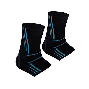 Спортивні бандажі на голеностоп Power System Ankle Support Evo PS-6022 Black/Blue M