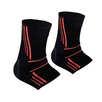 Спортивні бандажі на голеностоп Power System Ankle Support Evo PS-6022 Black/Orange M