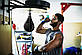 Пневмогруша боксерська PowerPlay 3061 чорна, шкіра, L, фото 6