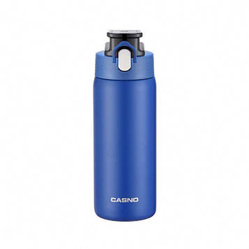 Термопляшка CASNO 450 мл KXN-6065 Синя