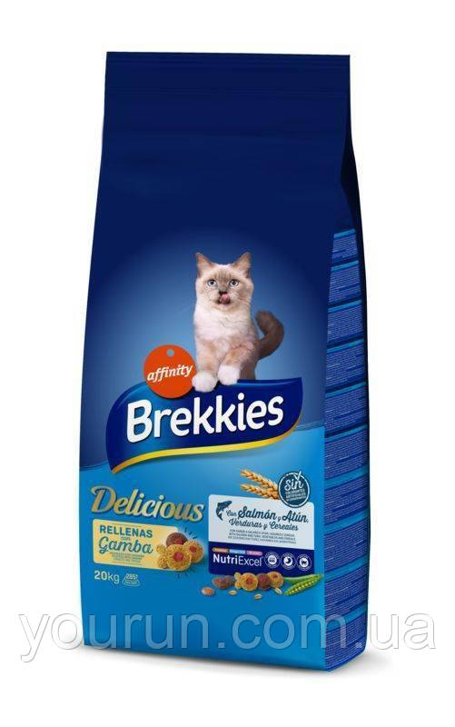 Brekkies (Брекис) Excel Cat Delice Fish з рибою, 20кг