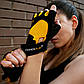 Рукавички для фітнесу PowerPlay 1728 D жіночі Чорно-Жовті XS, фото 6