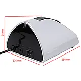 Фрезер Nail Drill Pro ZS-711 на 65 Вт і 45000 об./хв для манікюру та педикюру (white), фото 4
