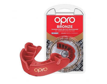 Капа OPRO Bronze Red (art.002219003)