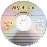 Диски DVD-R VERBATIM 4,7gb 16х