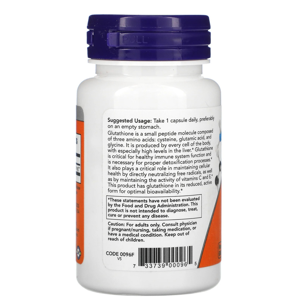 Глутатион NOW Foods "Glutathione" 250 мг (60 капсул) (ID#1010668226 ...