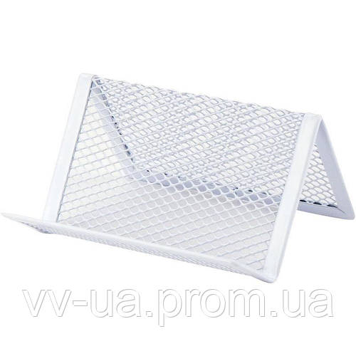 Подставка для визиток Axent 2114-21-A, 95x80x60 мм, металлическая сетка ...