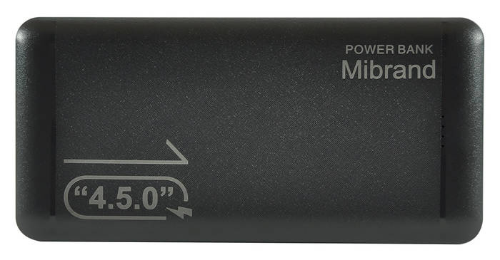 Повербанк 10000 mAh Mibrand 4.5.0 Powerbank черный, павербанк, пауэр ...
