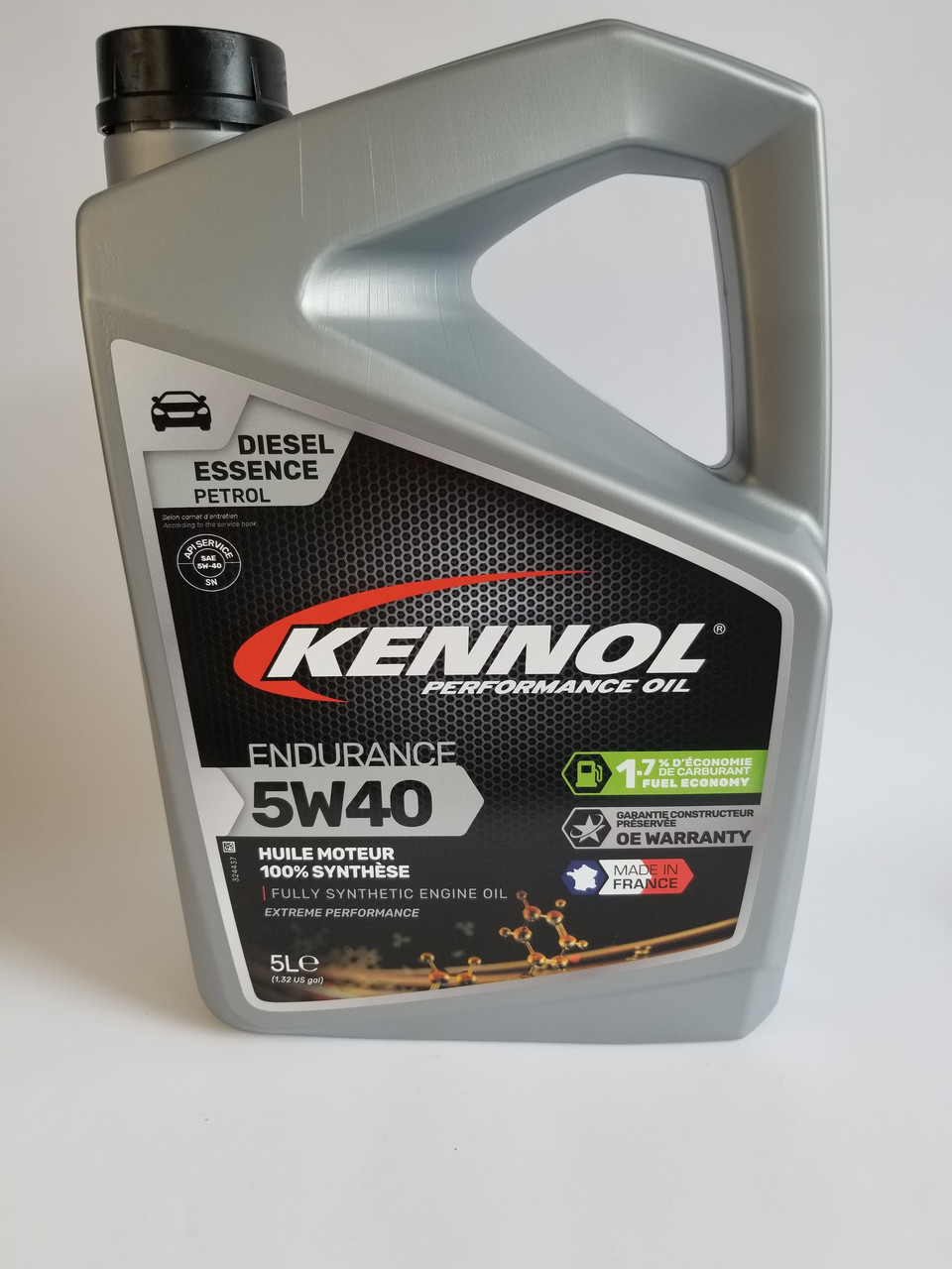 Олія 5W40 KENNOL ENDURANCE (5L)