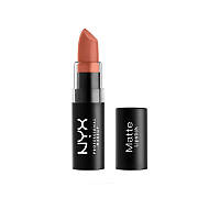 Матова помада для губ NYX Cosmetics Matte Lipstick Bare With Me - Pale nude MLS38