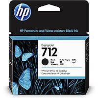 Картридж HP No.712 для HP DesignJet T230/630/650, Black, 80 мл