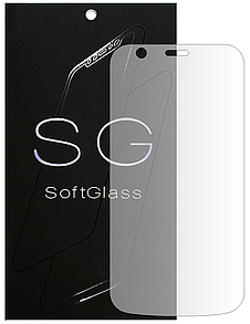 Бронеплівка для Nokia 1 на екран зносостійка поліуретанова SoftGlass