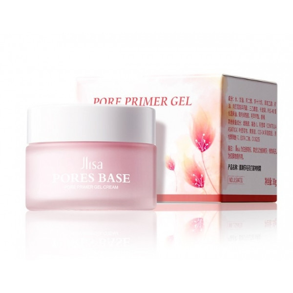Крем-база під макіяж для обличчя для маскування пор Jlisa Pore Primer Gel Cream 30 гр
