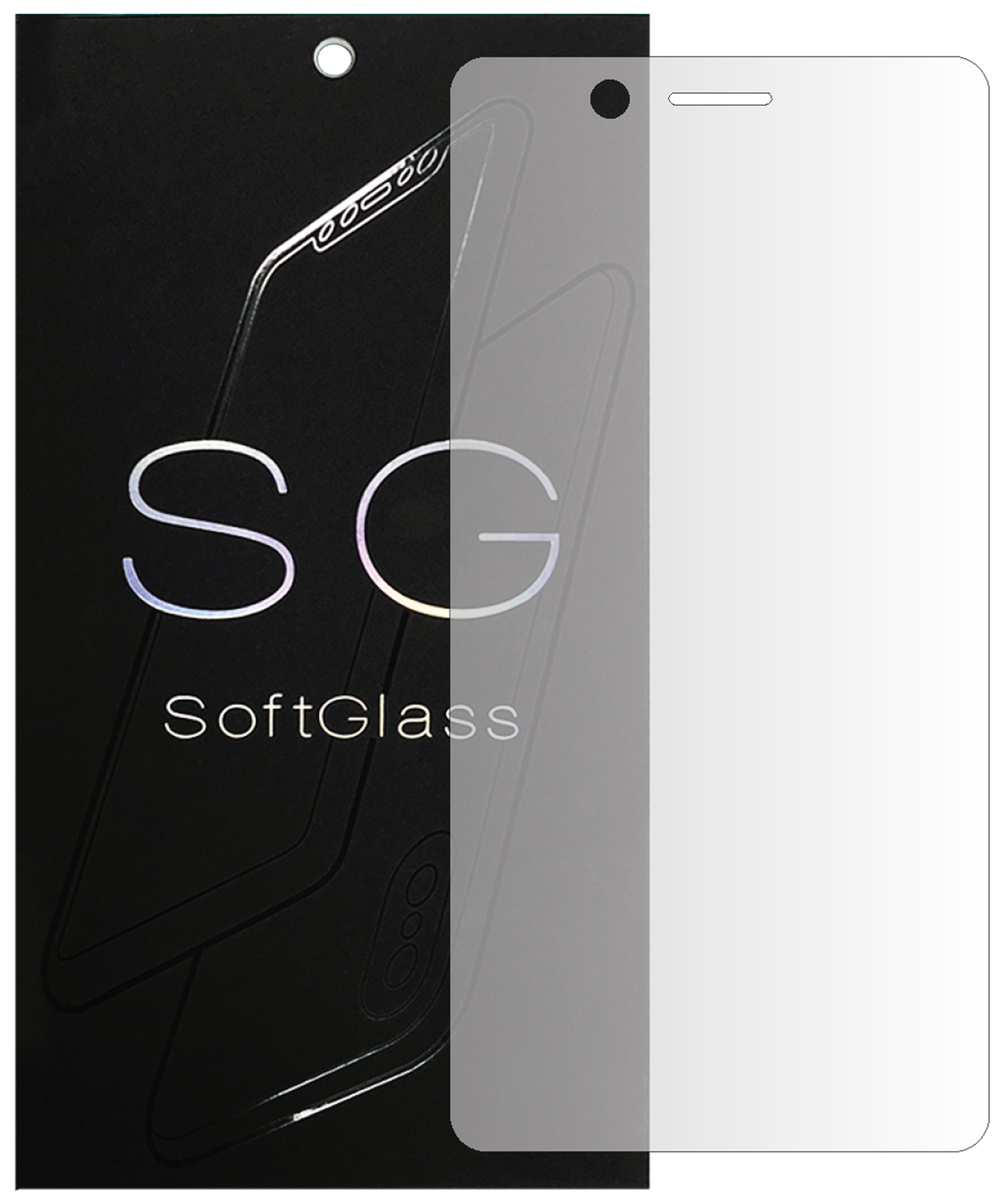 Бронеплівка для Nokia 7 на екран зносостійка поліуретанова SoftGlass, фото 1