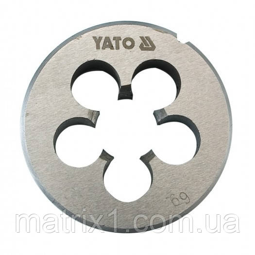 Плашка YATO М7х 1.0 мм, HSS М2, m = 35 г