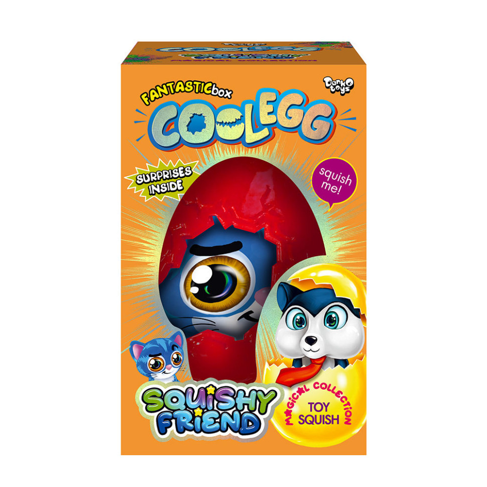 Набір креативної творчості "Cool Egg" CE-02-01 (CE-02-04)