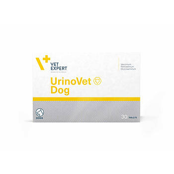 VetExpert URINOVET Dog препарат при захворюваннях сечової системи собак 30 таб. Польща Уриновет Дог