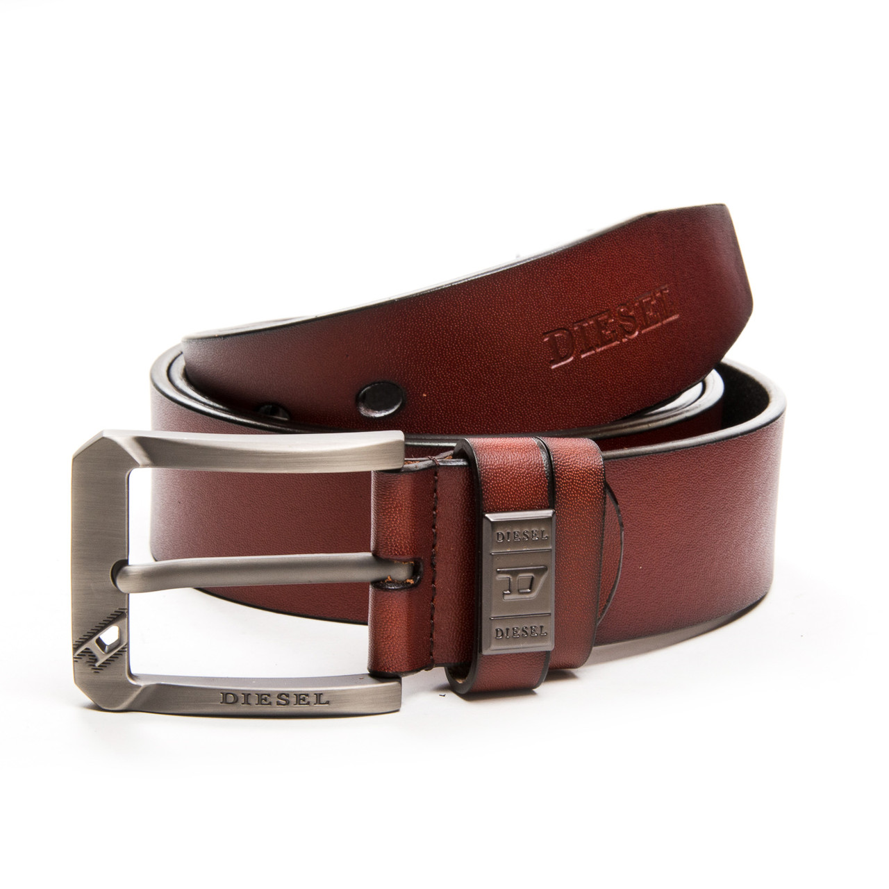 Ремінь чоловічий шкіряний DS-40-3040 light-brown