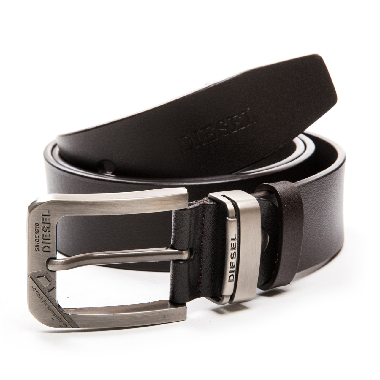 Ремінь чоловічий шкіряний DS-ZK82068 brown, фото 1