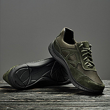 Тактичні чоловічі літні кросівки сітка 3D олива р.42,43