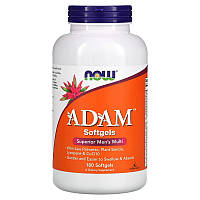 Мультивитамины для мужчин NOW Foods "ADAM" (180 гелевых капсул)