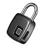 Водонепроникні розумний замок, навісний із відбитком пальця Lock AnyTek P3 (3_01236), фото 3