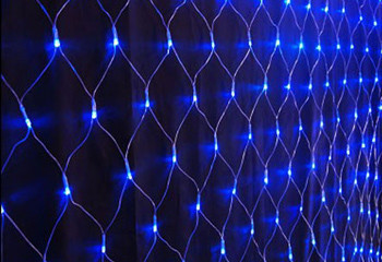 Гірлянда світлодіодна сітка 180 NET B синій 180Led (3_01314)