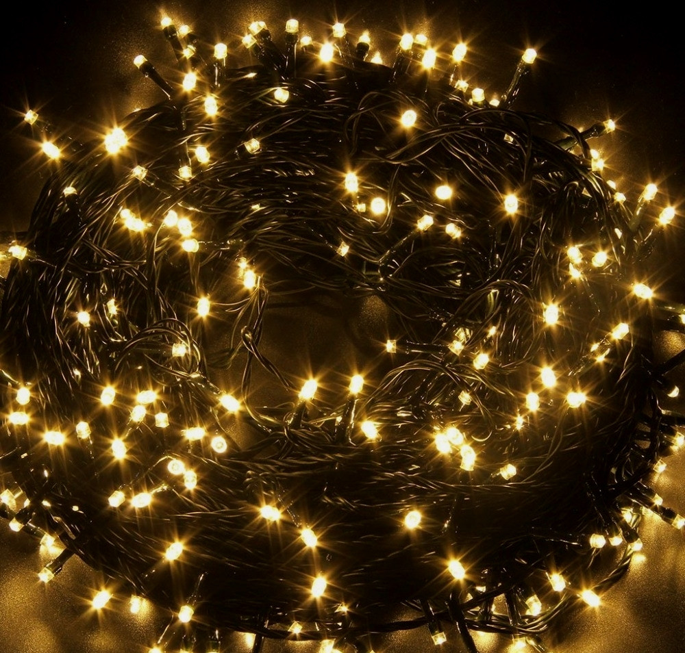 Вулична світлодіодна гірлянда 2.5Line 100WW-U теплий білий 100Led (3_01328)