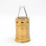 Ліхтар кемпінговий RIAS CL-5800T на сонячній батареї Gold (3_01339), фото 4