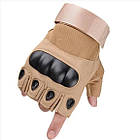 Рукавиці військові штурмові безпалі Combat, похідні, армійські, захисні, мисливські,, фото 2