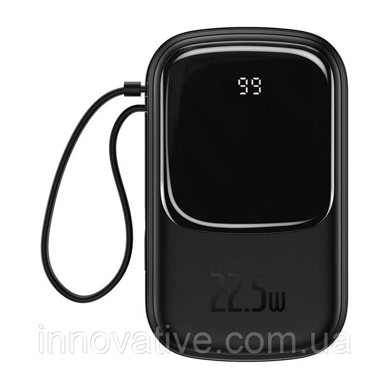 Повербанк Baseus Qpow PPQD-I01 20000 мАг 22.5ВТ USB TYPE-C (Чорний)