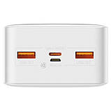 Повербанк 30000 мА·год Baseus Bipow Чорно-червоний, фото 2