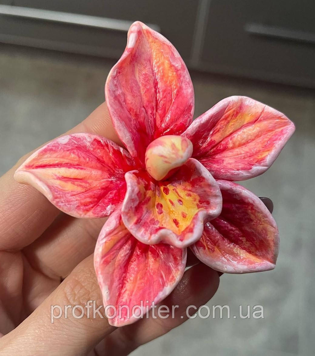 ЕКСКЛЮЗИВ! Силіконовий Молд ЗД "Орхідея №4", фото 1