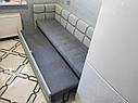 Кухонний диван зі спальним місцем за розміром кухні Son D (виготовлення під розмір замовника), фото 4