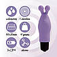 Вібратор на палець FeelzToys Magic Finger Vibrator Purple, 10х3 см., фото 3