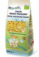 Fleur Alpine Organic Детские Макароны Мини Ракушки (Coccioline Rigate) 250 г (с 3 лет)