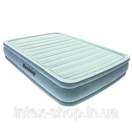 Bestway велюр-ліжко 67488 (191*97*36, см) з вбудованим насосом 220V, фото 1