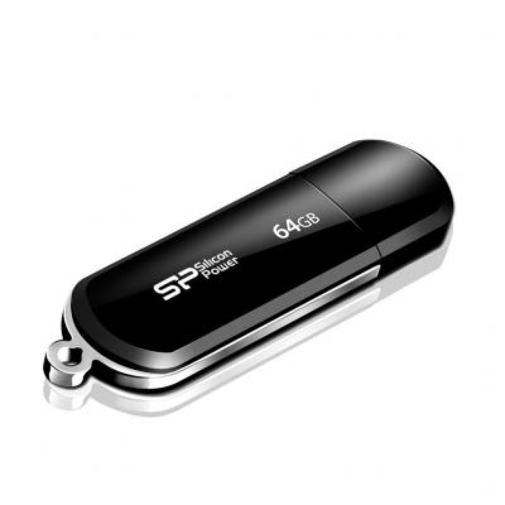 USB флеш накопитель Silicon Power 64GB Luxmini 322 USB 2.0 (SP064GBUF2322V1K) - фото 1 - id-p1570613085