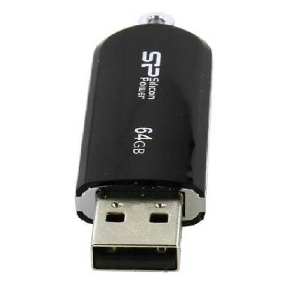 USB флеш накопитель Silicon Power 64GB Luxmini 322 USB 2.0 (SP064GBUF2322V1K) - фото 2 - id-p1570613085