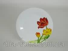 Тарілка для других страв No 7 Тюльпани 180 мм, фото 1