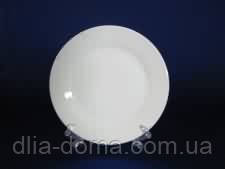 Тарілка для других страв No 7 Біла Гладь 180 мм, фото 1