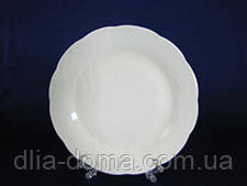 Тарілка для других страв No 9 біла230 мм, фото 1