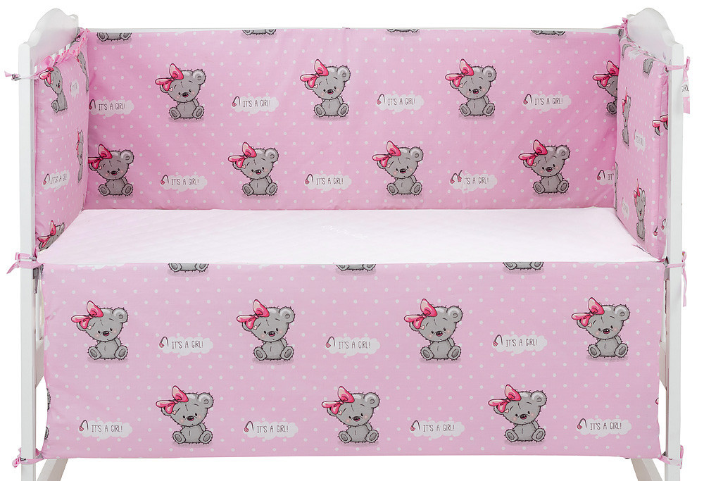 Змінний комплект Qvatro Gold SG-03 рожевий (it's a girl), фото 1