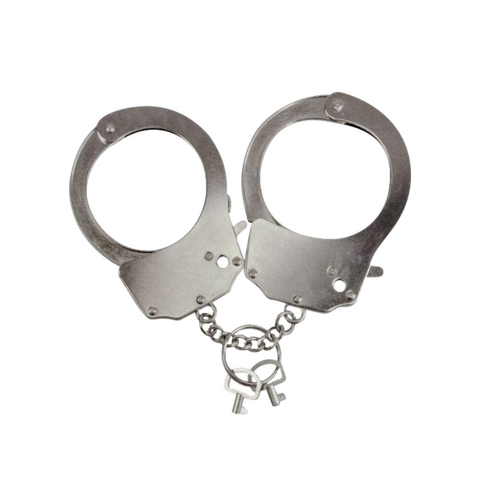 Металеві Наручники Adrien Lastic Handcuffs Metallic, фото 1