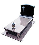 Одинарний гранітний пам'ятник 1096, фото 2