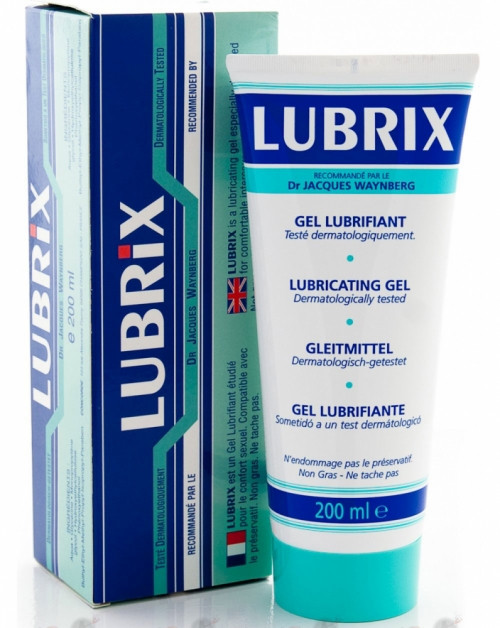 Гель лубрикант Lubrix Gel 200 мл, Франція 7Грехов е 7грехов е