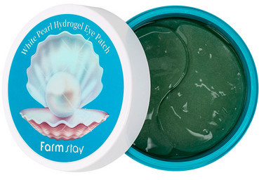 Гідрогеєві латки для очей з екстрактом перлів White Pearl Hydrogel Eye Patch