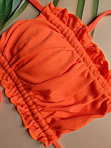 Купальник раздельный в РУБЧИК -топ Fuba Катрин 22302 лимон(В НАЛИЧИИ ТОЛЬКО 46 УКР р-ры), фото 4